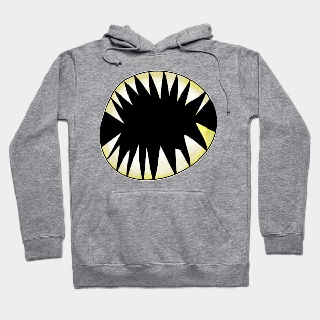 Toothy mask Hoodie by 1anioh